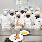 Gli allievi del CFP F.Prat scuola alberghiera cucinano senza inquinare